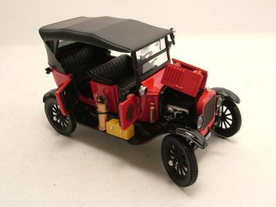 Ford Model T Touring 1925 Feuerwehr rot/schwarz Modellauto 1:24 Sun Star