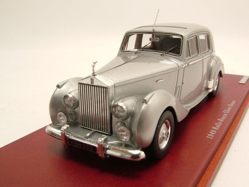 Rolls Royce Silver Dawn 1949 silber Modellauto 1:43 True Scale