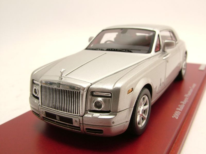 Rolls Royce Phantom Coupe 2009 silber Modellauto 1:43 True Scale