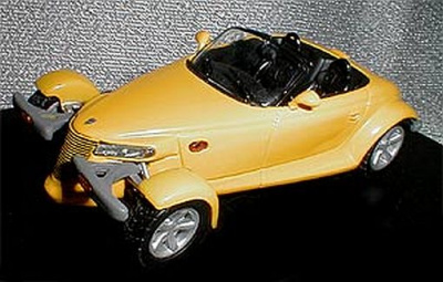 Plymouth Prowler offen gelb Modellauto 1:43 Universal...