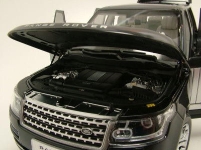 Land Rover Range Rover 2013 schwarz metallic Modellauto 1:18 Welly - GTA Serie