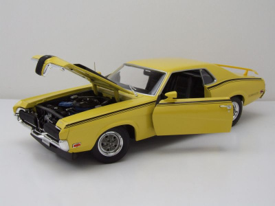 Mercury Cougar Eliminator 1970 gelb Modellauto 1:18 Welly
