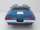 Pontiac Firebird Trans Am 1972 blau metallic Modellauto 1:18 Welly