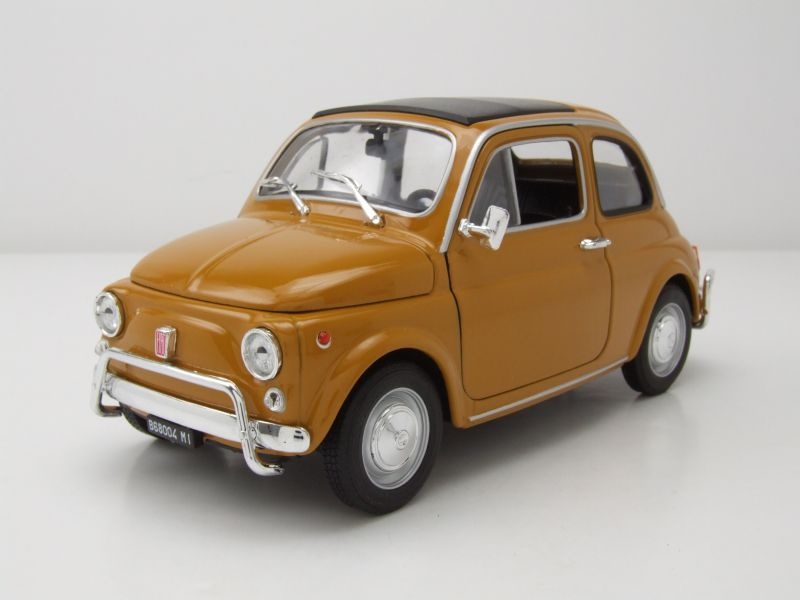 Fiat Nuova 500 1957 senf Modellauto 1:18 Welly