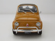 Fiat Nuova 500 1957 senf gelb Modellauto 1:18 Welly