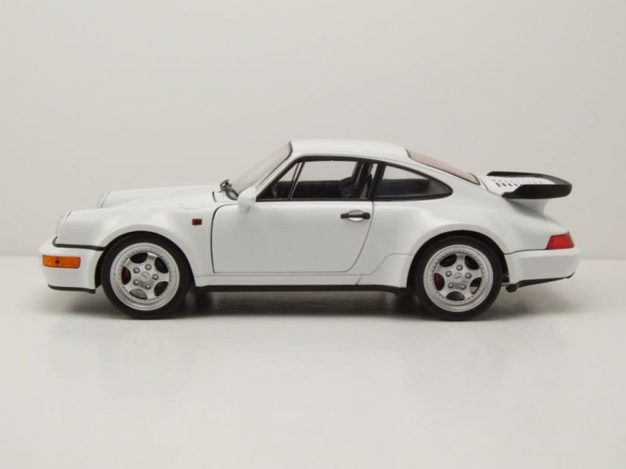 Modellauto Porsche 911 (964) Turbo weiß Modellauto 118