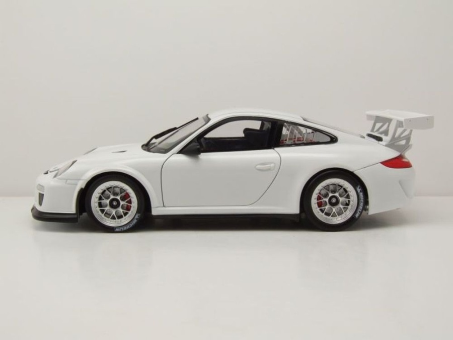 PORSCHE 911 COUPE' 1977 WHITE "PRO RESIN" 1:18 Schuco Auto Stradali Die