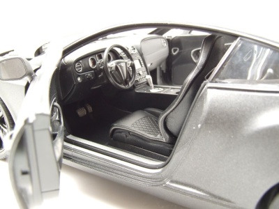 Bentley Continental Supersports 2009 grau metallic Modellauto 1:18 Welly