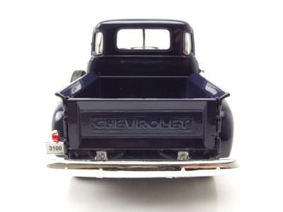 Chevrolet 3100 Pick Up 1953 dunkelblau Modellauto 1:18 Welly