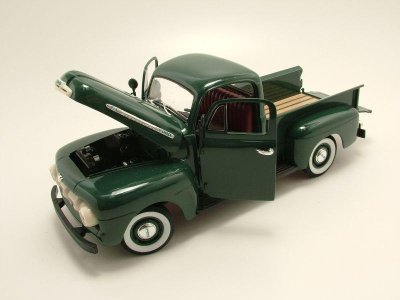 Ford F-1 Pick Up 1951 dunkelgrün Modellauto 1:18 Welly