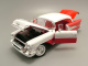 Oldsmobile Super 88 Hardtop 1955 weiß rot Modellauto 1:18 Welly