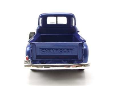 Chevrolet 3100 Pick Up 1953 dunkelblau metallic Modellauto 1:24 Welly