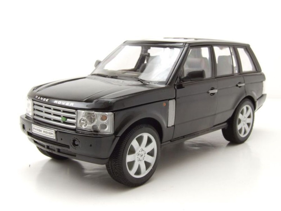 Land Rover Range Rover 2003 schwarz Modellauto 1:24 Welly