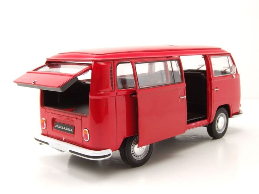 VW Bus T2 Rot Modell 1:24 NEU /& OVP