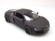 Audi R8 2009 matt schwarz Modellauto 1:24 Welly