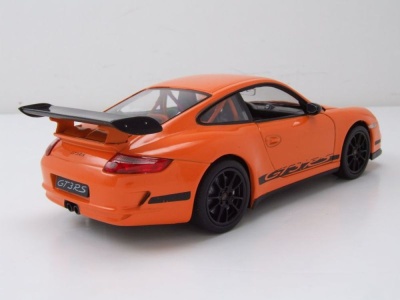 Porsche 911 (997) GT3 RS 2007 orange Modellauto 1:24 Welly