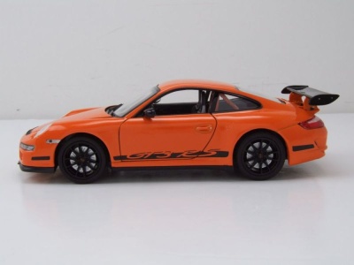 Porsche 911 (997) GT3 RS 2007 orange Modellauto 1:24 Welly