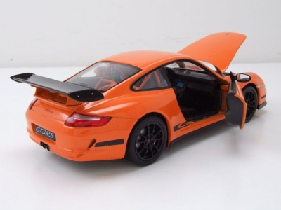 Porsche 911 (997) GT3 RS 2007 orange Modellauto 1:24 Welly