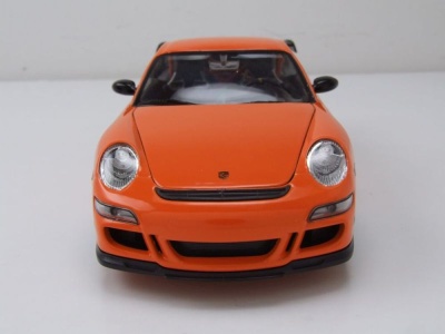Porsche 911 (997) GT3 RS 2007 orange Modellauto 1:24 Welly