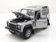 Land Rover Defender silber Modellauto 1:24 Welly