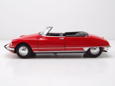 Citroen DS 19 Cabrio offen rot Modellauto 1:24 Welly