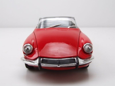 Citroen DS 19 Cabrio offen rot Modellauto 1:24 Welly