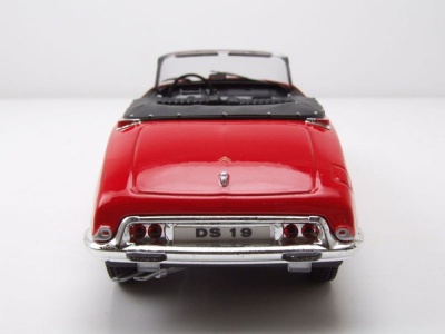 Citroen DS 19 Cabrio offen rot Modellauto 1:24 Welly
