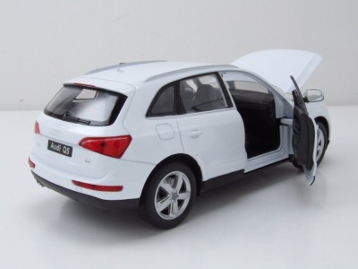 Audi Q5 2009 weiß Modellauto 1:24 Welly