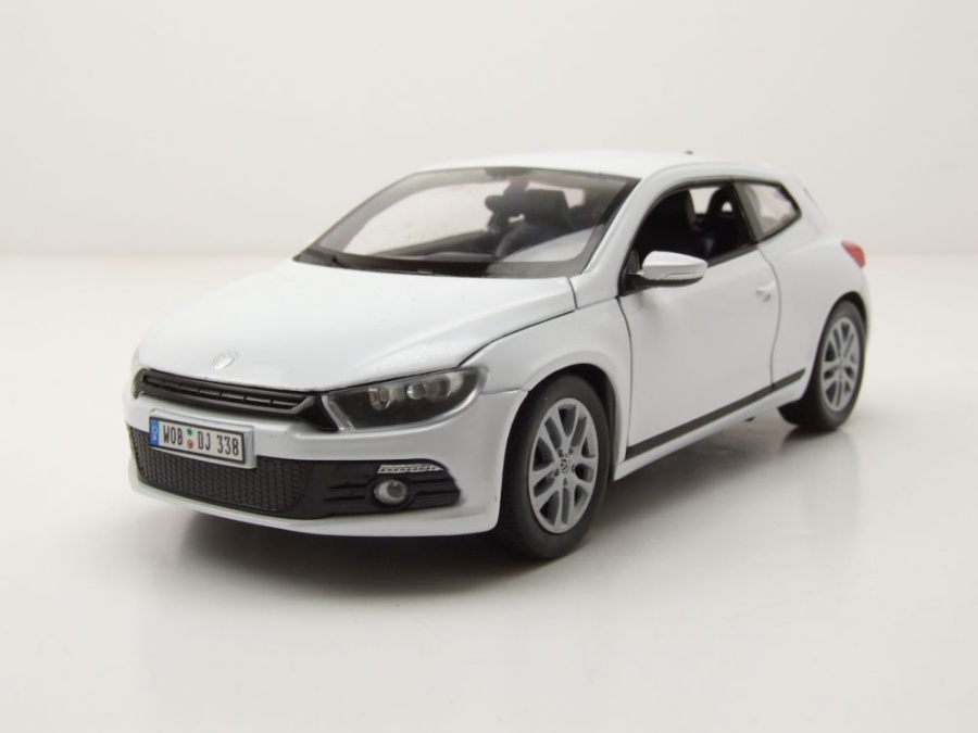 VW Scirocco 3 2009 weiß Modellauto 1:24 Welly
