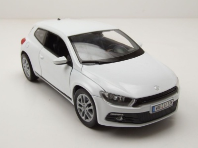 VW Scirocco 3 2009 weiß Modellauto 1:24 Welly