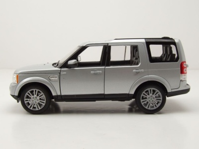 Land Rover Discovery 4 2010 silber Modellauto 1:24 Welly