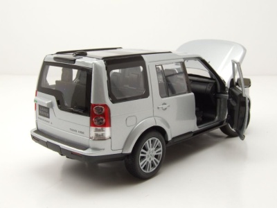 Land Rover Discovery 4 2010 silber Modellauto 1:24 Welly