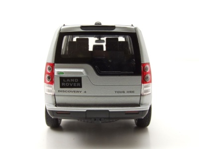 Land Rover Discovery 4 2010 silber Modellauto 1:24 Welly