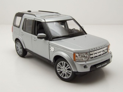Land Rover Discovery 4 2010 silber Modellauto 1:24 Welly