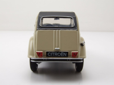 Citroen 2CV Ente 1982 beige Modellauto 1:24 Welly