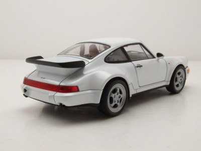 Porsche 911 (964) Turbo 1974 weiß Modellauto 1:24...