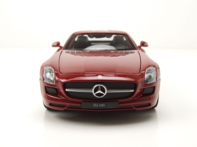 Mercedes SLS AMG C197 rot Modellauto 1:24 Welly