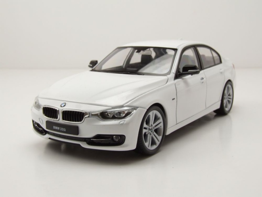 BMW 335i F30 2012 weiß Modellauto 1:24 Welly