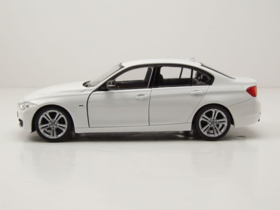 BMW 335i F30 2012 weiß Modellauto 1:24 Welly