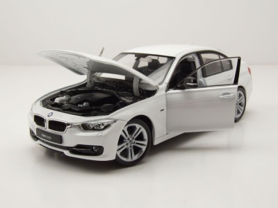 BMW 335i F30 2012 weiß Modellauto 1:24 Welly
