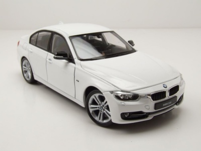 BMW 335i F30 2012 weiß Modellauto 1:24 Welly