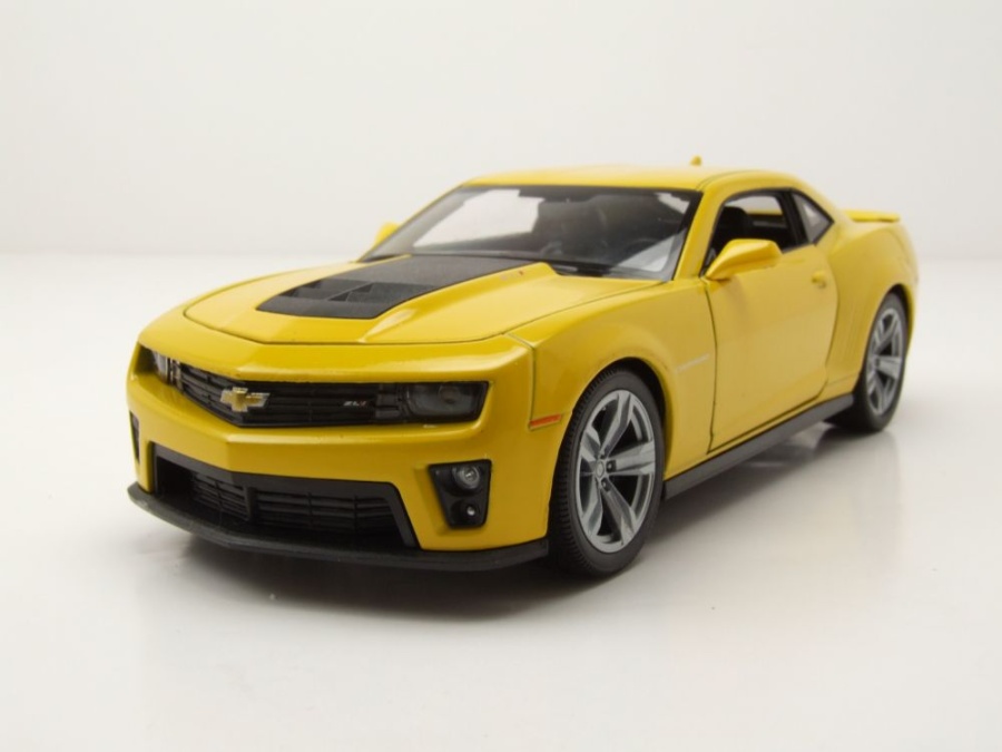Chevrolet Camaro ZL1 2013 gelb Modellauto 1:24 Welly