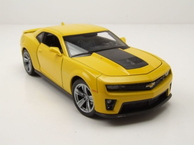 Chevrolet Camaro ZL1 2013 gelb Modellauto 1:24 Welly