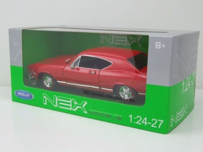 Chevrolet Chevelle SS 396 1968 rot Modellauto 1:24 Welly